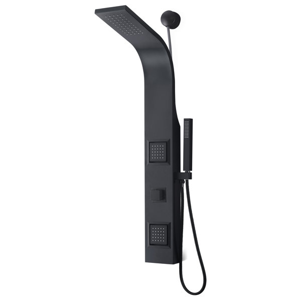 ANZZI Aura 39.37" Shower Panel with Fixed Shower Head & Reviews Wayfair